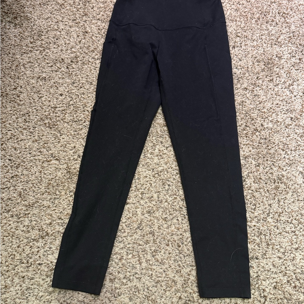 Zella 7/8 Black Leggings EUC